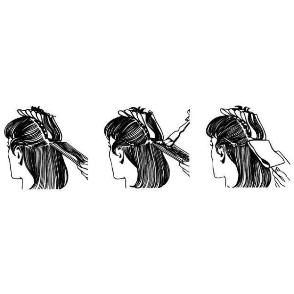 1000 Feuilles Papier Mèches High Lith 18x10cm Sibel 6 1000 Feuilles Papier Mèches High Lith 18x10cm Sibel – Image 4