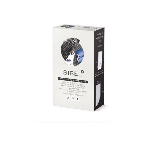 1000 Feuilles Papier Mèches High Lith 18x10cm Sibel 3 1000 Feuilles Papier Mèches High Lith 18x10cm Sibel