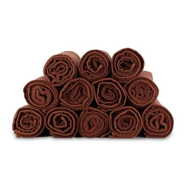 Sibel 12 Serviette Bob Tuo En éponge Marron 4 Sibel 12 Serviette Bob Tuo En éponge Marron – Image 2