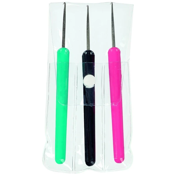 3 Crochets à Mèches Sibel 3 3 Crochets à Mèches Sibel