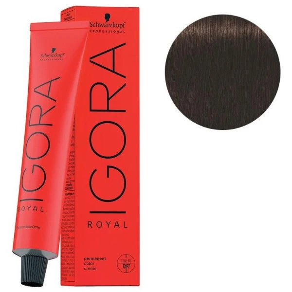 Schwarzkopf Coloration Igora Royal 3-68 Châtain Foncé Marron Rouge 60ML 3 Schwarzkopf Coloration Igora Royal 3-68 Châtain Foncé Marron Rouge 60ML
