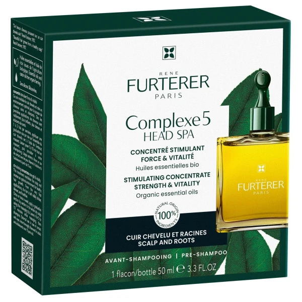 Concentré Pré-shampooing Stimulant Complexe 5 René Furterer 50ML 5 Concentré Pré-shampooing Stimulant Complexe 5 René Furterer 50ML – Image 3