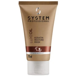 Masque Reconstructeur De Kératine L3 System Professional LuxeOil 75ML