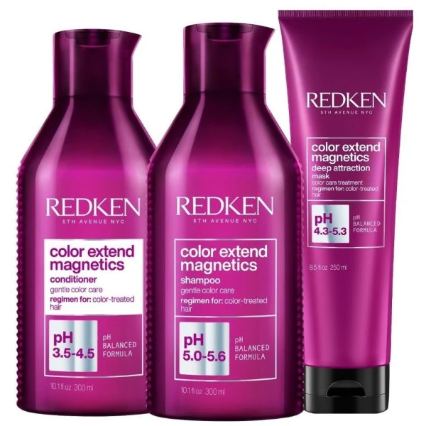 Routine Cheveux Colorés Color Extend Magnetics Redken 3 Routine Cheveux Colorés Color Extend Magnetics Redken