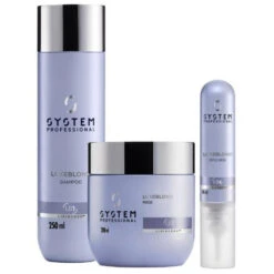 Routine LuxeBlond Avec émulsion System Professional