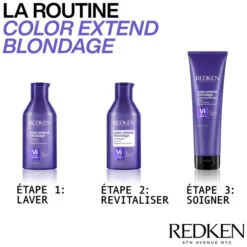 Routine Neutralisante Color Extend Blondage Redken -Wella Magasin routine neutralisante color extend blondage redken 7