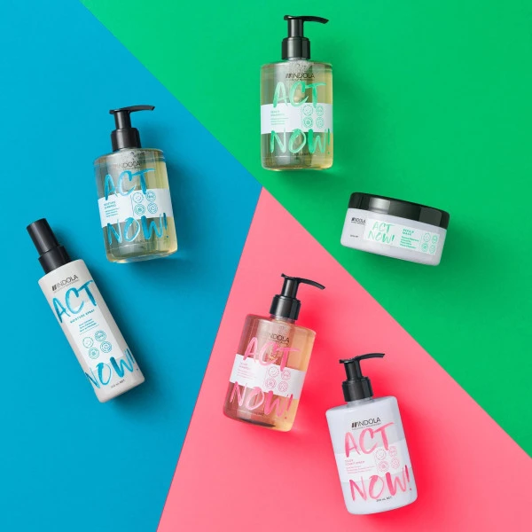 Shampooing Hydratant ACT NOW 300ML INDOLA 5 Shampooing Hydratant ACT NOW 300ML INDOLA – Image 3