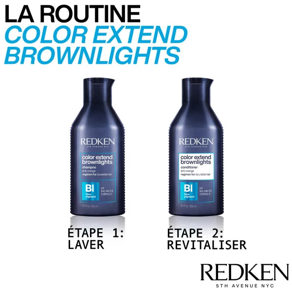 Shampooing Neutralisant Color Extend Brownlights Redken 300ML 7 Shampooing Neutralisant Color Extend Brownlights Redken 300ML – Image 5