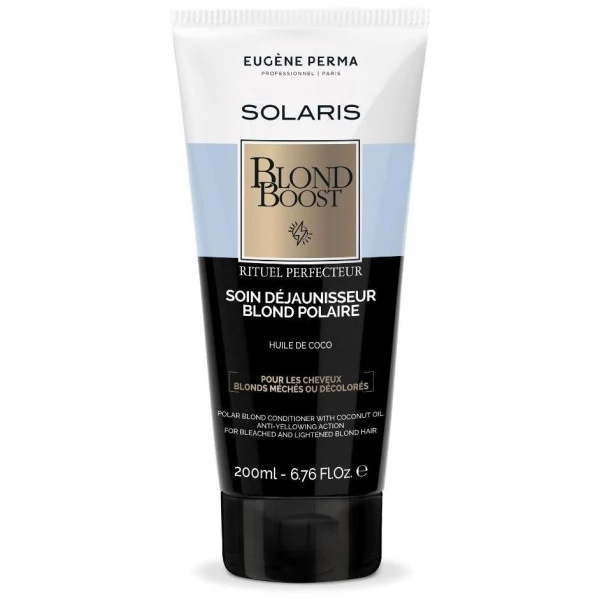 Soin Déjaunisseur Blond Polaire Blond Boost Solaris EUGENE PERMA 200ML 3 Soin Déjaunisseur Blond Polaire Blond Boost Solaris EUGENE PERMA 200ML