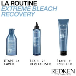 Soin Lissant Instantané Extreme Bleach Recovery Redken 200ML -Wella Magasin soin lissant instantane extreme bleach recovery redken 200ml 4